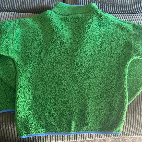 J. Crew snap collar fleece pullover - Picture 4 of 4